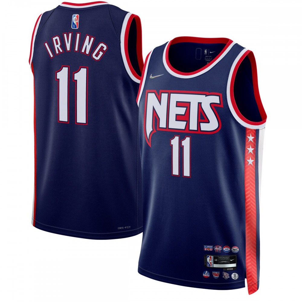 Kyrie Irving Brooklyn Nets 2021/22 Swingman Jersey - City Edition - Navy-Pro Kit Vault | Brand New 26/27 Sports Jerseys